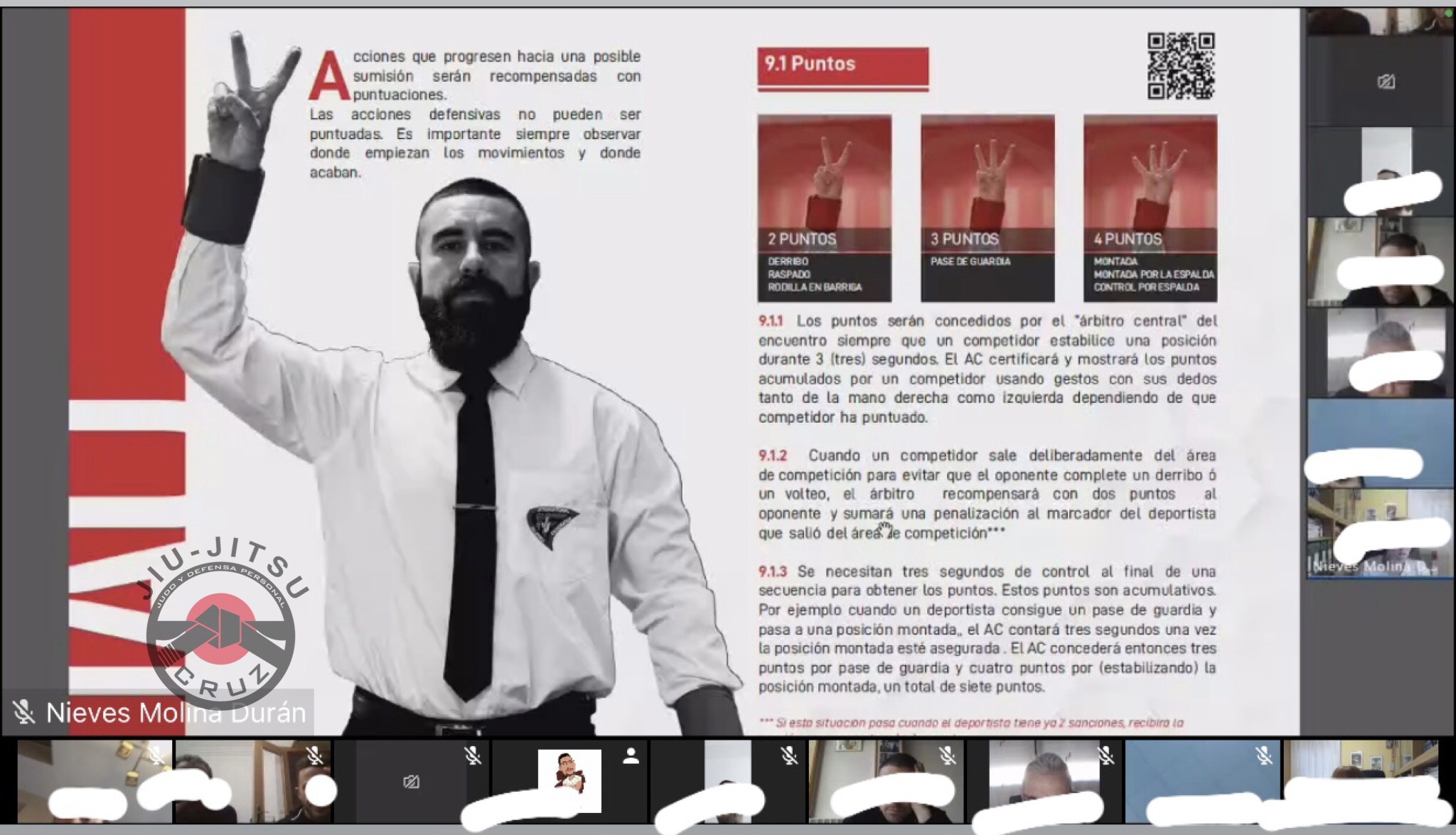  captura de pantalla del uno de los cursos 