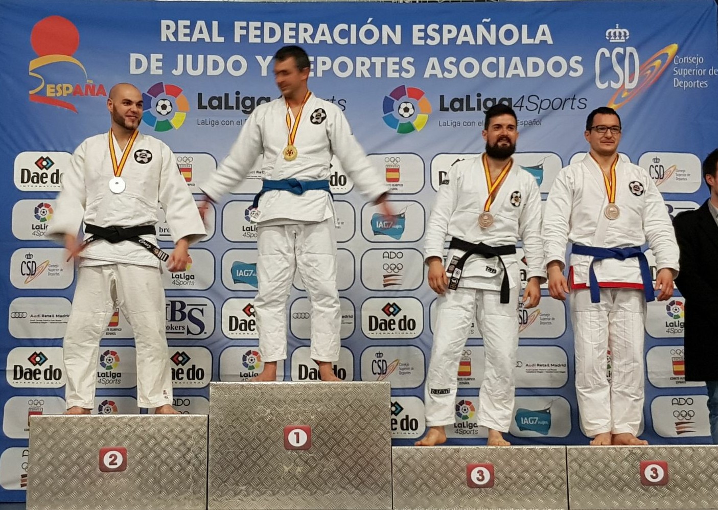 David Cruz medalla de plata