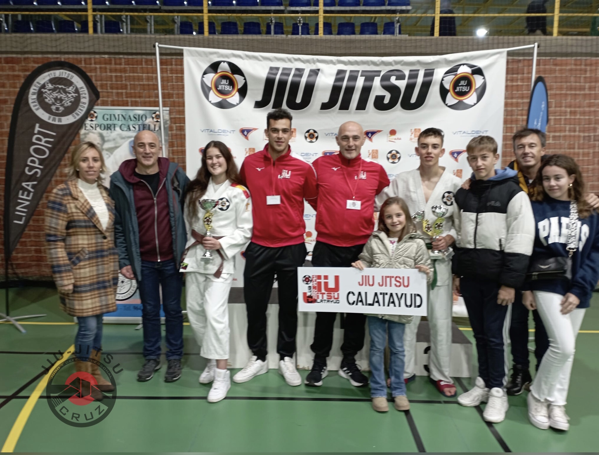 Equipo Club jiu jitsu Calatayud